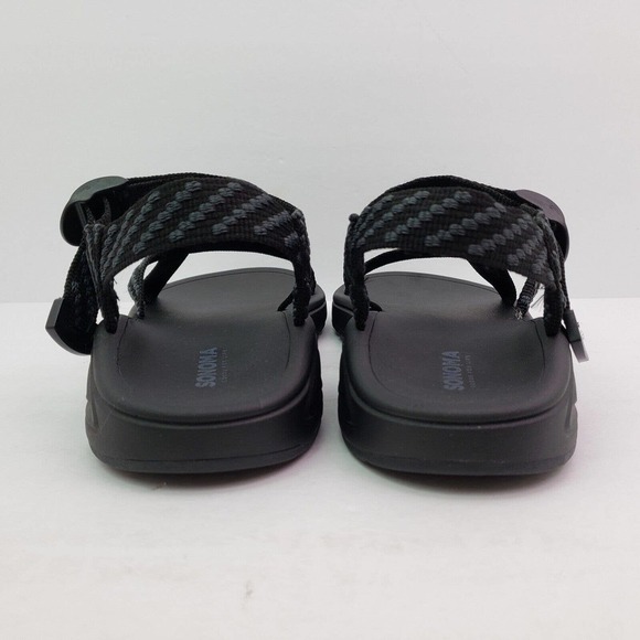 Sonoma Goods For Life Rayan Mens Size 12 Black Strappy Casual Outdoors Sandals main image 9